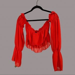 Pretty Little Things - Crop Blouse - Small